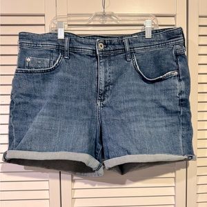 Pilcro x Anthropologie Slim Boyfriend Shorts
